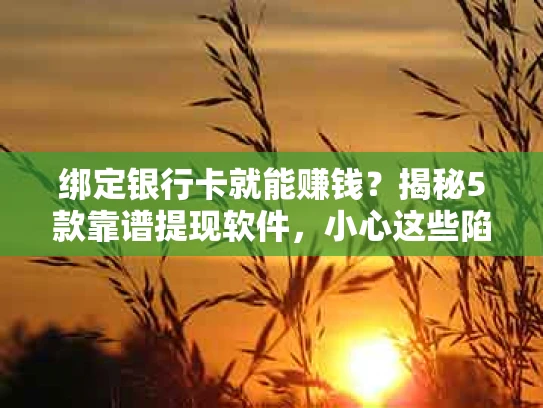 绑定银行卡就能赚钱？揭秘5款靠谱提现软件，小心这些陷阱！