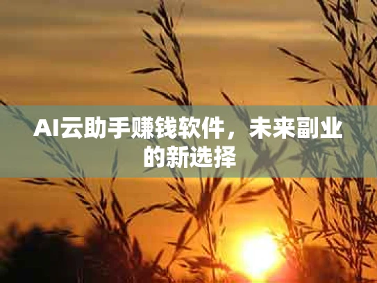 AI云助手赚钱软件，未来副业的新选择