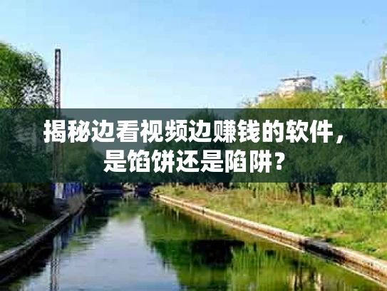 揭秘边看视频边赚钱的软件，是馅饼还是陷阱？