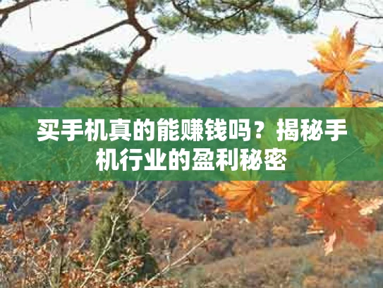 买手机真的能赚钱吗？揭秘手机行业的盈利秘密