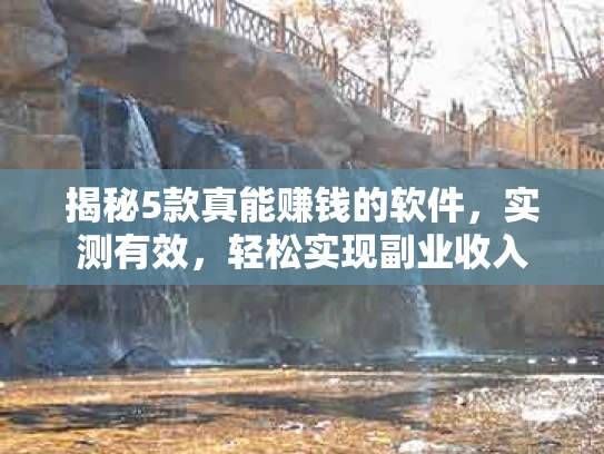 揭秘5款真能赚钱的软件，实测有效，轻松实现副业收入