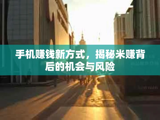 手机赚钱新方式，揭秘米赚背后的机会与风险