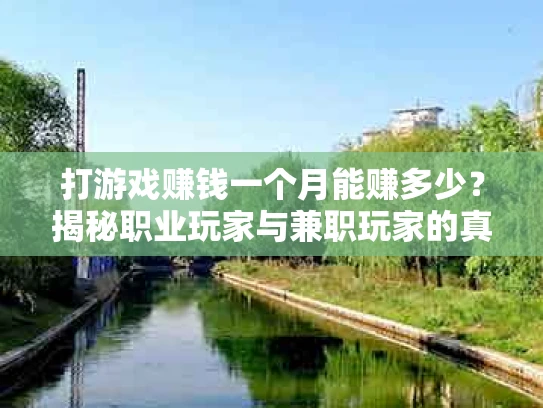 打游戏赚钱一个月能赚多少？揭秘职业玩家与兼职玩家的真实收入