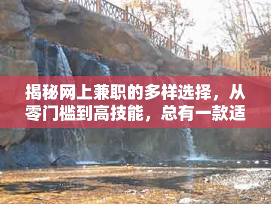 揭秘网上兼职的多样选择，从零门槛到高技能，总有一款适合你