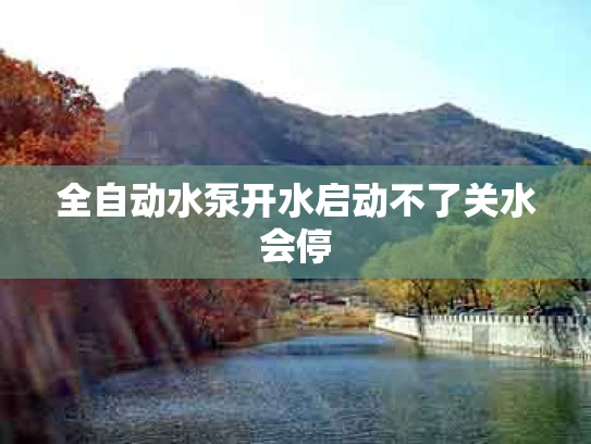 全自动水泵开水启动不了关水会停