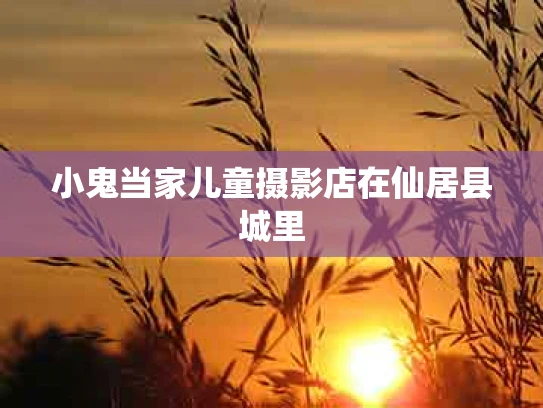 小鬼当家儿童摄影店在仙居县城里