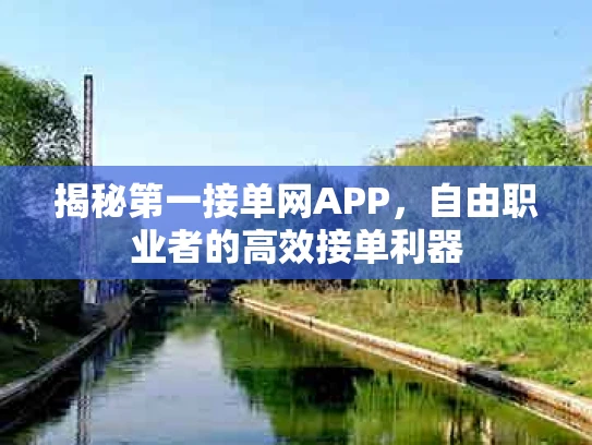 揭秘第一接单网APP，自由职业者的高效接单利器