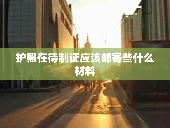 护照在待制证应该邮寄些什么材料