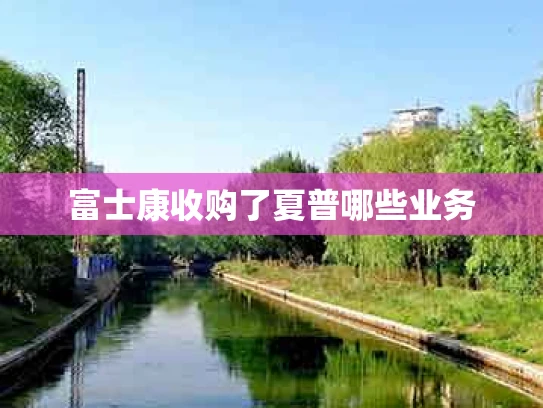 富士康收购了夏普哪些业务