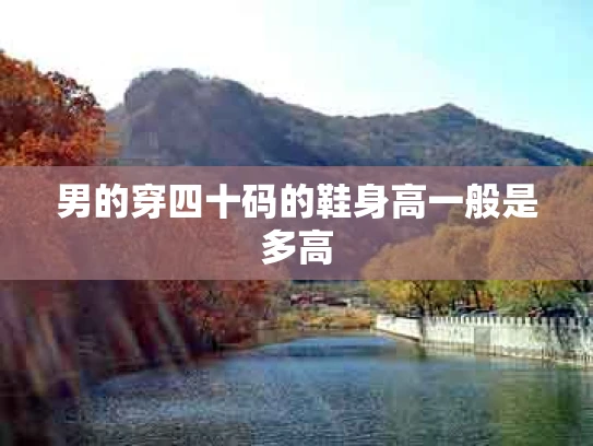 男的穿四十码的鞋身高一般是多高