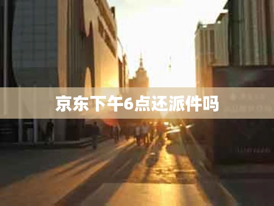 京东下午6点还派件吗