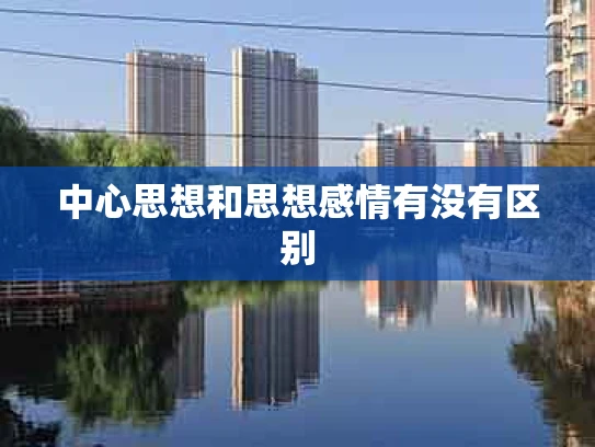 中心思想和思想感情有没有区别
