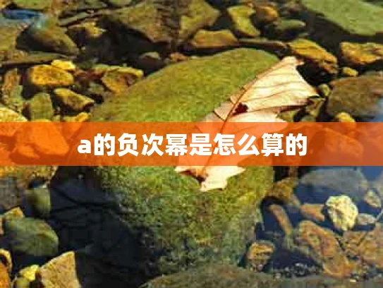 a的负次幂是怎么算的