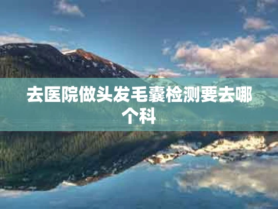 去医院做头发毛囊检测要去哪个科