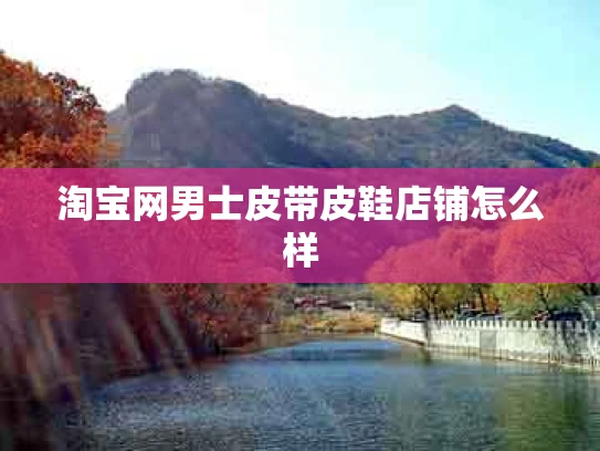 淘宝网男士皮带皮鞋店铺怎么样