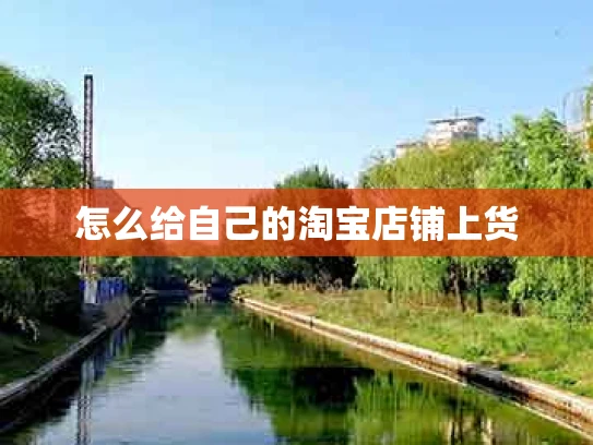 怎么给自己的淘宝店铺上货