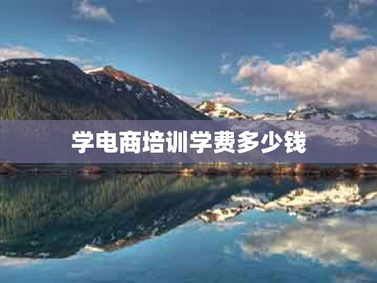 学电商培训学费多少钱