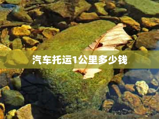 汽车托运1公里多少钱