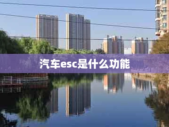 汽车esc是什么功能