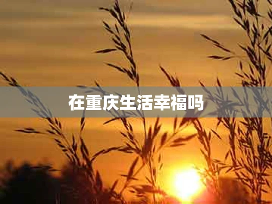 在重庆生活幸福吗