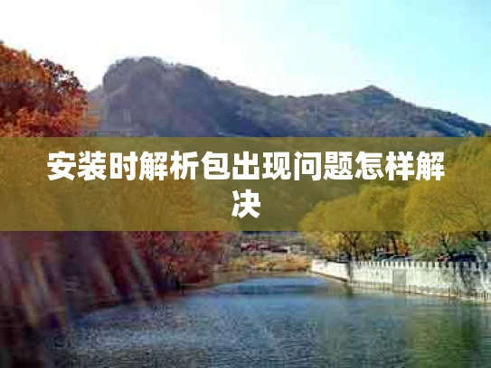 安装时解析包出现问题怎样解决