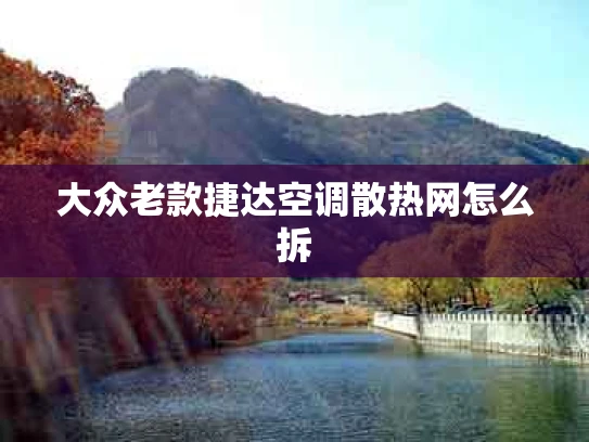 大众老款捷达空调散热网怎么拆