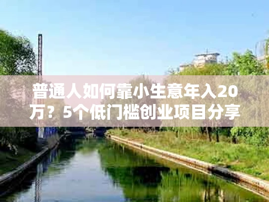 普通人如何靠小生意年入20万？5个低门槛创业项目分享