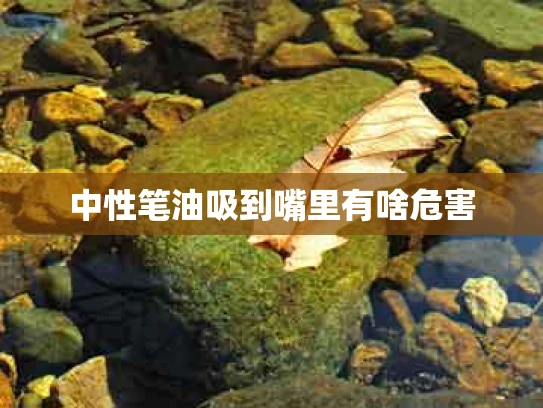 中性笔油吸到嘴里有啥危害