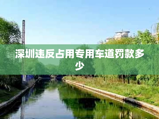 深圳违反占用专用车道罚款多少