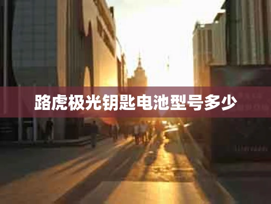 路虎极光钥匙电池型号多少