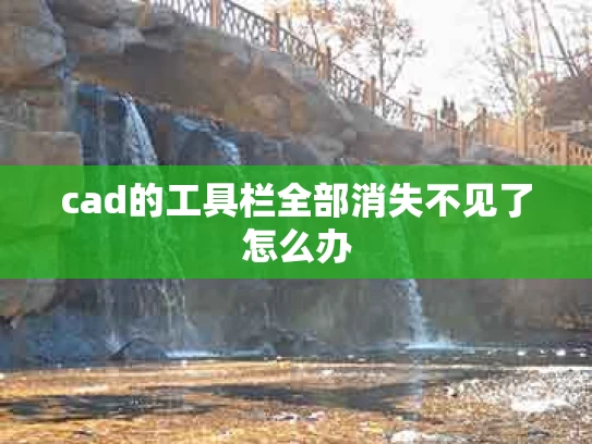 cad的工具栏全部消失不见了怎么办