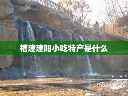 福建建阳小吃特产是什么