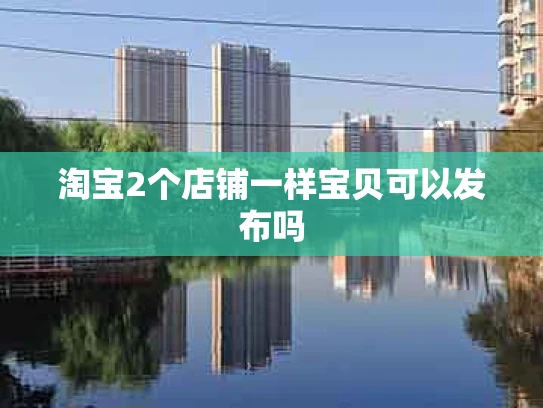 淘宝2个店铺一样宝贝可以发布吗