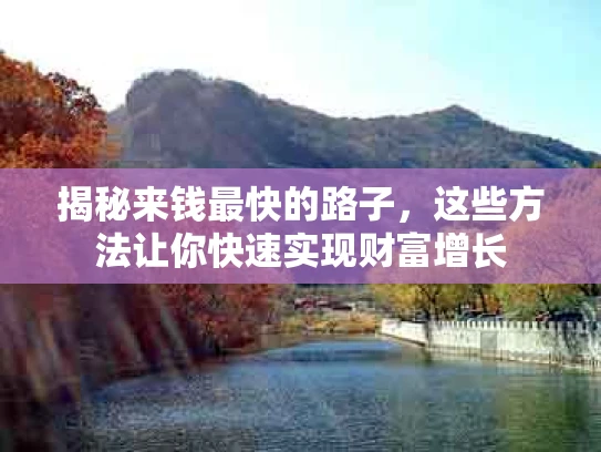 揭秘来钱最快的路子，这些方法让你快速实现财富增长