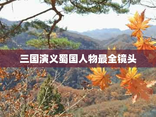 三国演义蜀国人物最全镜头
