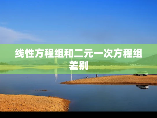 线性方程组和二元一次方程组差别