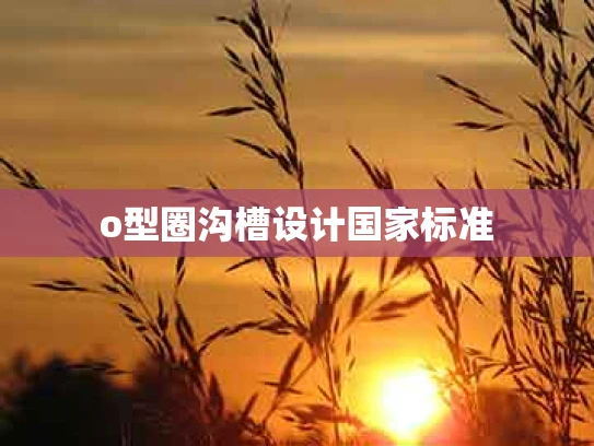 o型圈沟槽设计国家标准