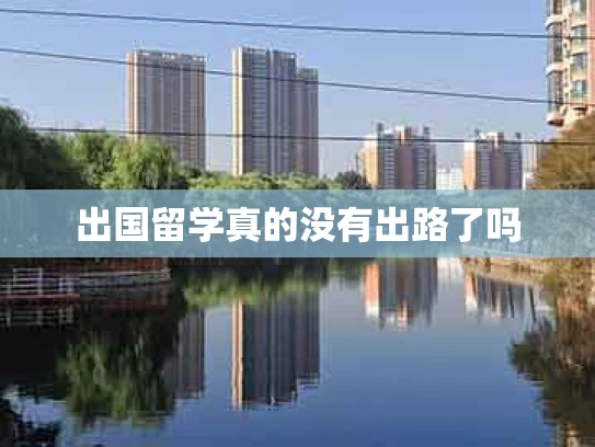 出国留学真的没有出路了吗