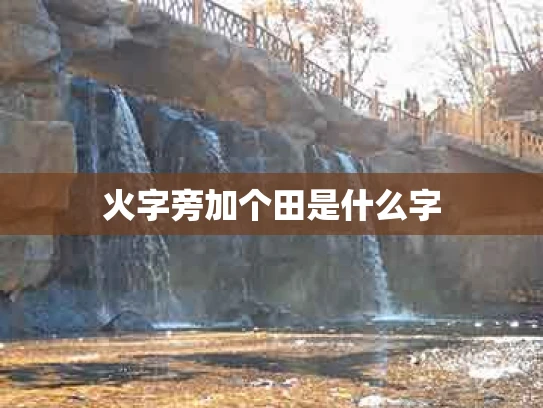 火字旁加个田是什么字