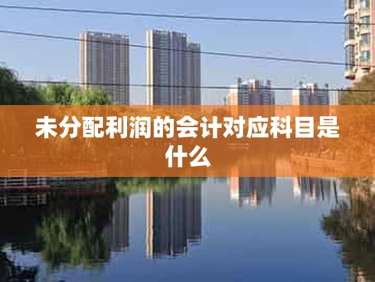 未分配利润的会计对应科目是什么