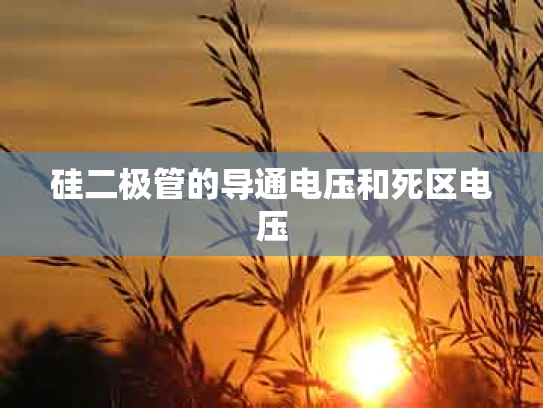 硅二极管的导通电压和死区电压