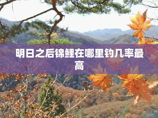 明日之后锦鲤在哪里钓几率最高