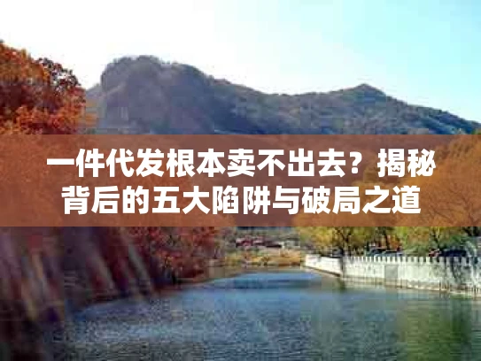 一件代发根本卖不出去？揭秘背后的五大陷阱与破局之道