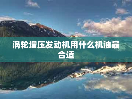 涡轮增压发动机用什么机油最合适