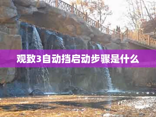 观致3自动挡启动步骤是什么