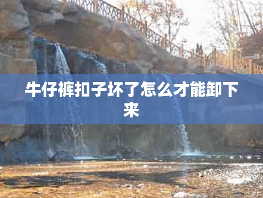 牛仔裤扣子坏了怎么才能卸下来