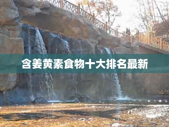 含姜黄素食物十大排名最新