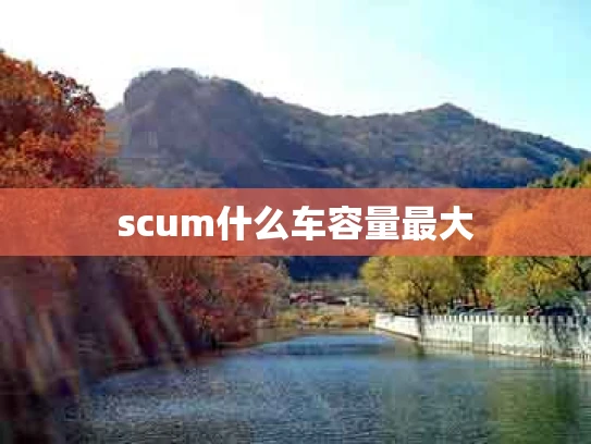 scum什么车容量最大