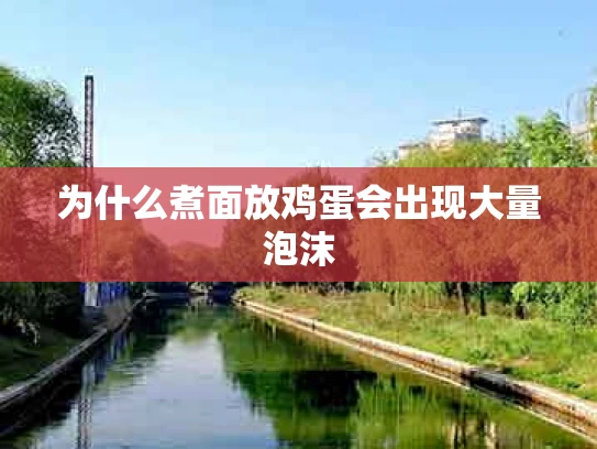 为什么煮面放鸡蛋会出现大量泡沫