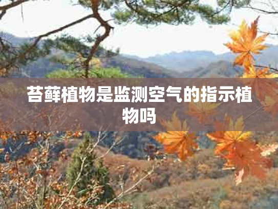 苔藓植物是监测空气的指示植物吗